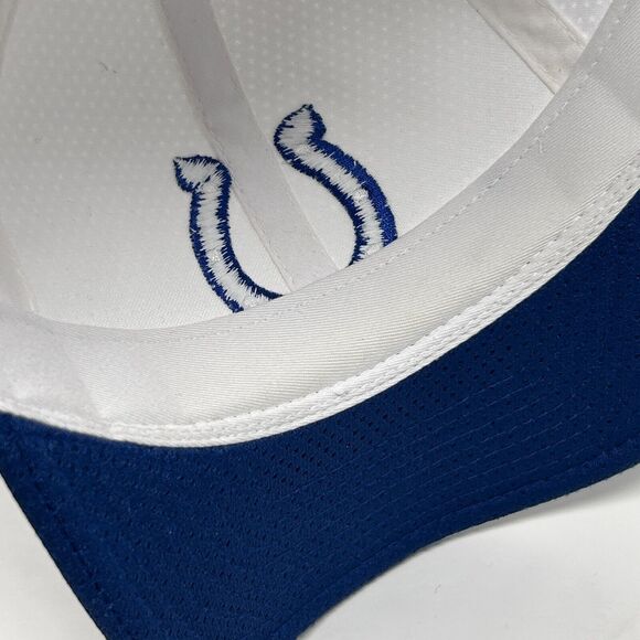 Indianapolis Colts Baseball Hat Cap Puma White Strapback NFL Pro Line Football - Picture 7 of 10